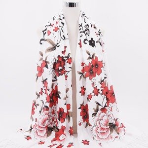 Wholesale Floral Scarves & Shawls