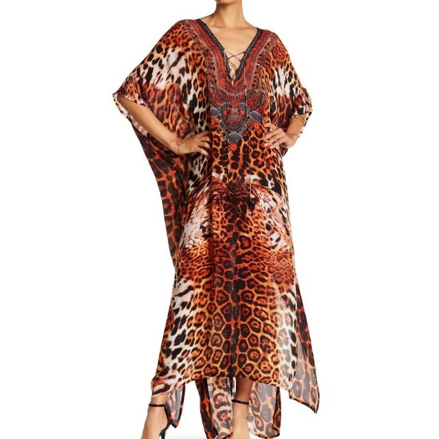 Animal Printed-Kaftan