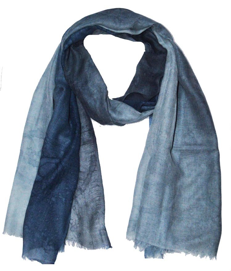 Printed Linen Scarf | Paisley Shawls