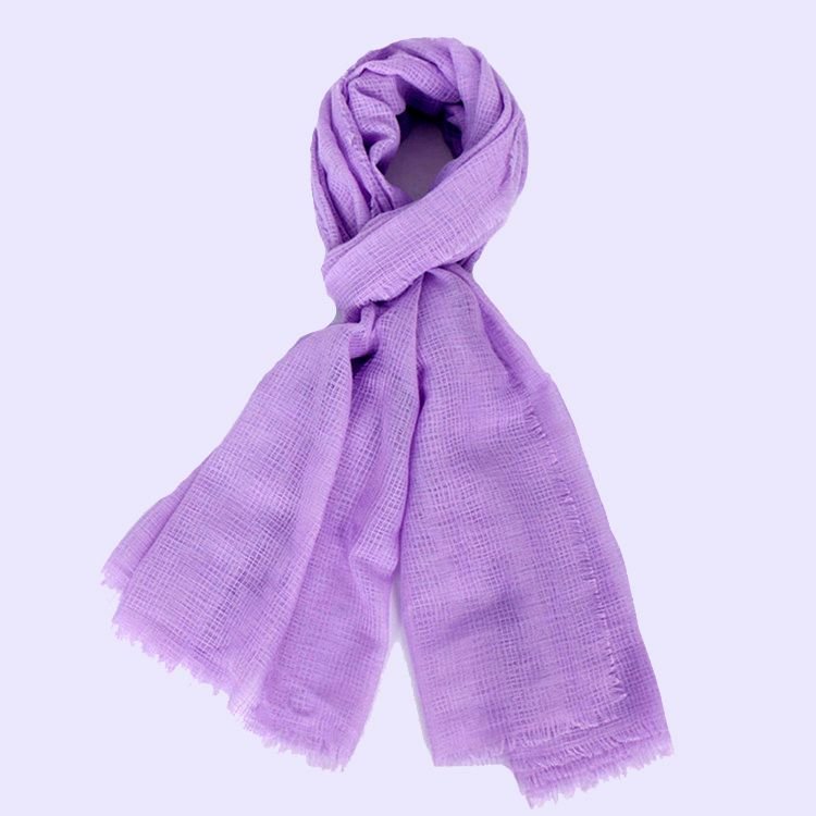 Linen Scarf Shawl and Wraps | Women's Plain Scarves