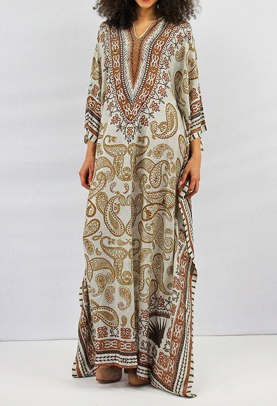 Omkleden karbonade Uitbreiden Kaftans voor dames | Designer Kaftan Maxi-jurken
