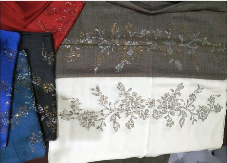 Fornitori di Pashmina di cristallo Swarovski