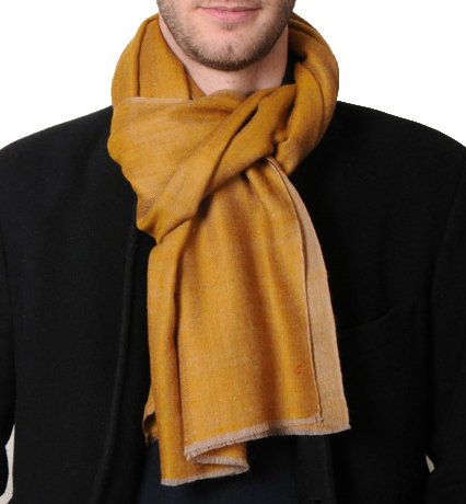 Sciarpa Uomo Firmata in Seta e Cashmere All'Ingrosso