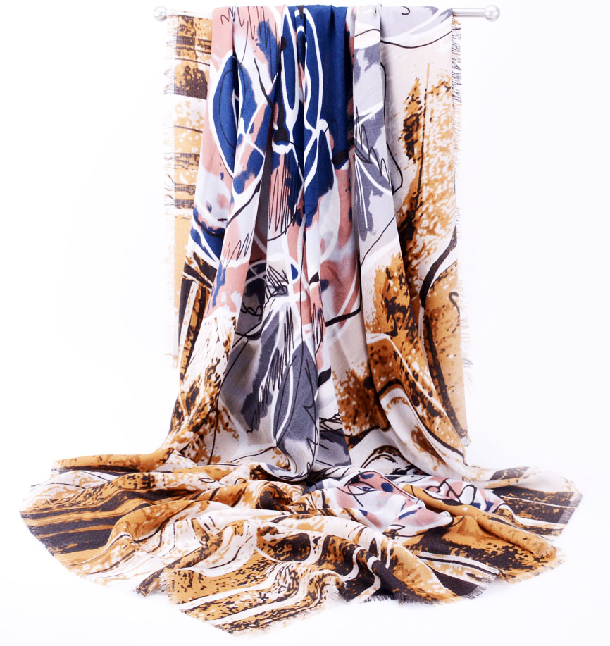 Bamboo Damen quadratisch Schal Halstücher Kopftuch 1m x1m