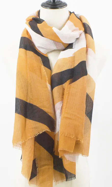 Hand painted shawls in Bamboo fabric