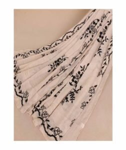 Embroidery Based Linen Shawls and Scarves