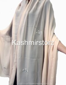 Luxury Hijabs with Stone work