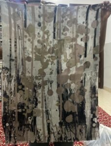 Abstract Printed Wool Scarf Suppliers