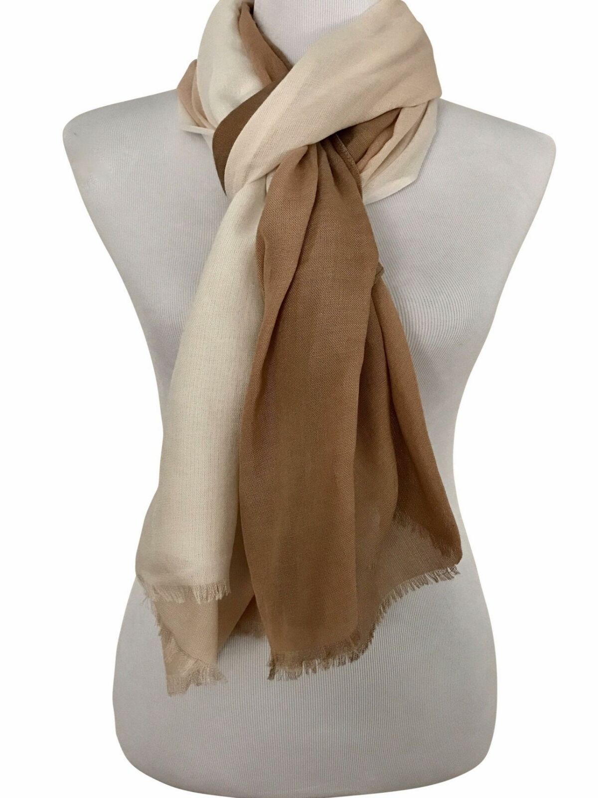 ombre wool scarf