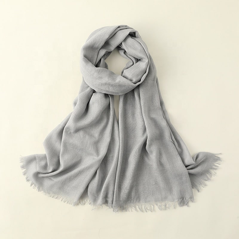 summer linen scarf
