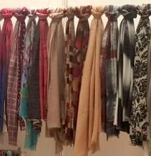 wholesale printed wool shawls