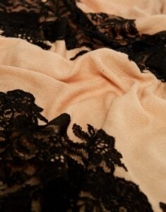 long black lace shawl