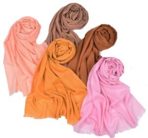 Châle Pashmina uni