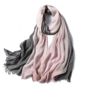 Bamboo Two Tone Scarves and Shawls