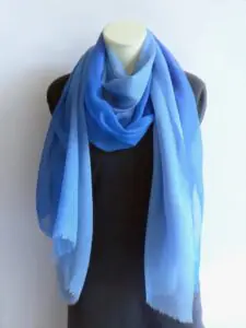 Bufandas de cachemira ombré