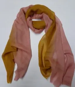Bufandas de lana ombré