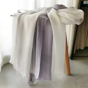 wholesale linen cotton scarves lightweight breathable summer