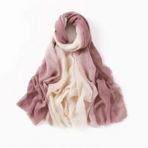 ombre gradient pashmina shawl handcrafted natural dye