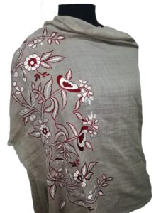 Vintage Embroidered Shawl