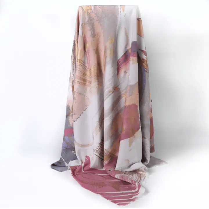 Large Printed Square Cotton Scarves