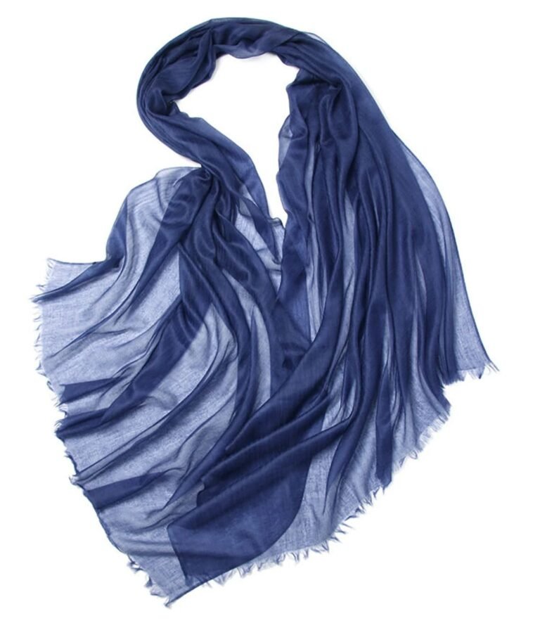 Sciarpa Pashmina 40X80" Scialle Avvolgente, Paisley Nero - Foto 6