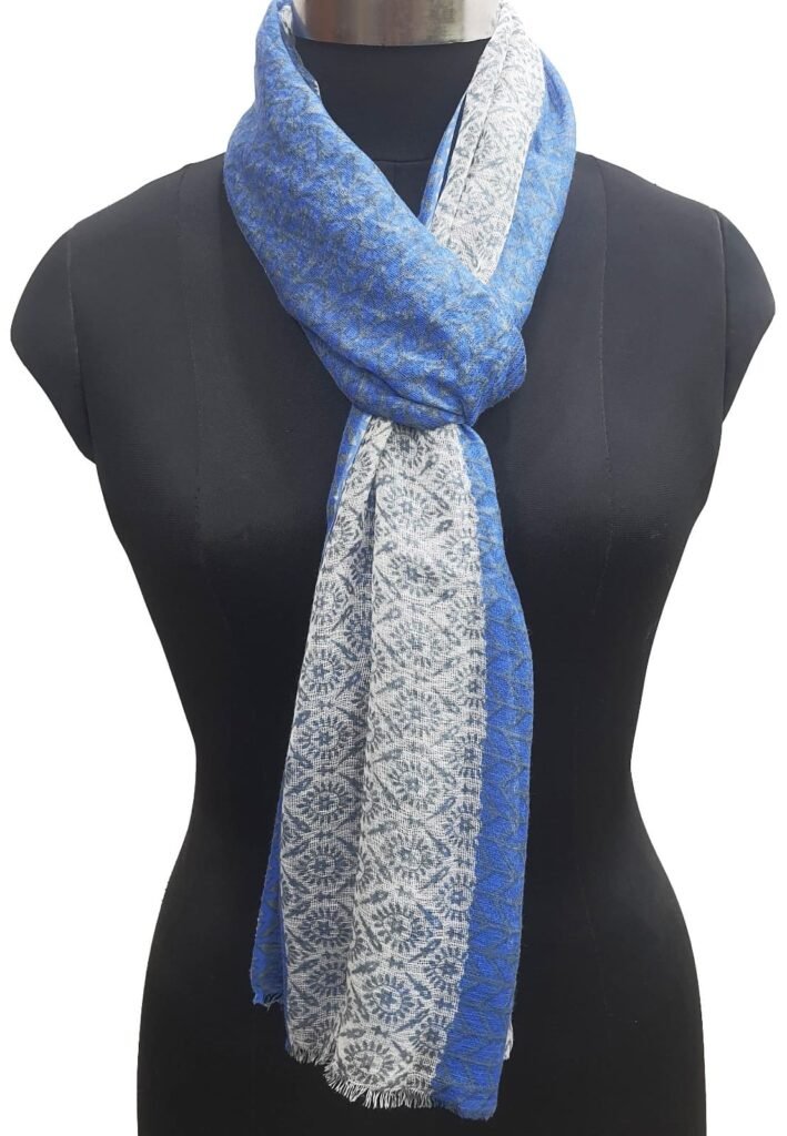 Bufandas de lana estampadas para hombre