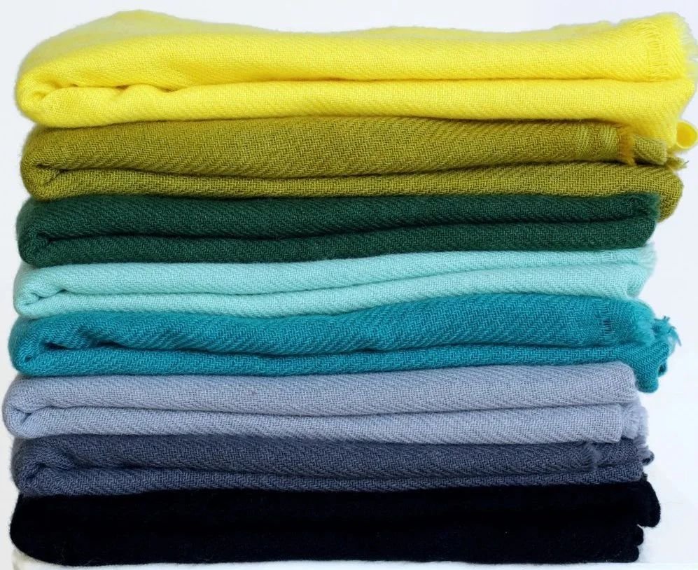 plain dyed wool scarves wholesale supplier