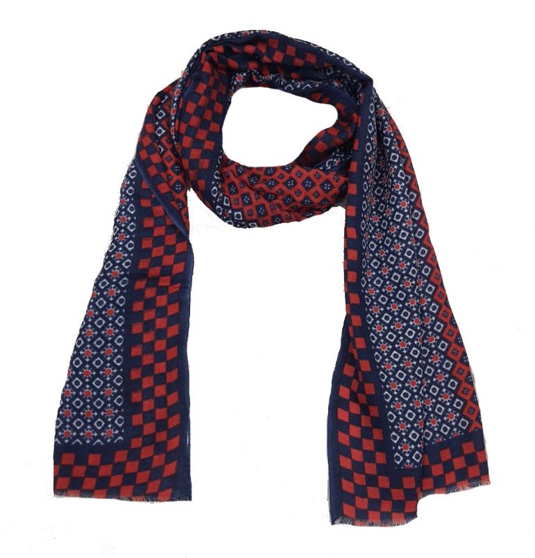 Sciarpe e scialli stampati in lana e seta allingrosso